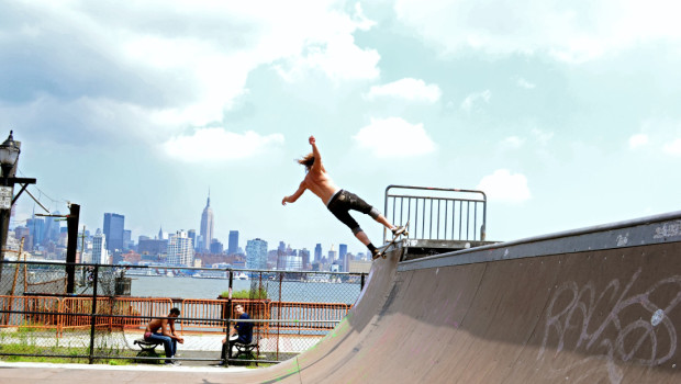 CASTLE POINT SKATEPARK — Urban Grind, with a View