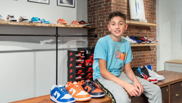 ELITE KICKZ: Hoboken 8th Grader Opens Pop-Up Sneaker Shop to Raise Funds for Jubilee Center