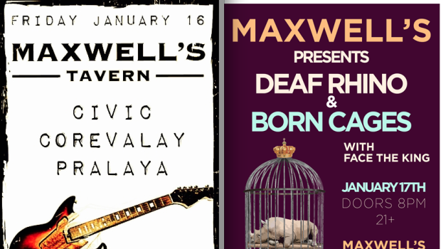 Busy Weekend of Live Music at Maxwell’s
