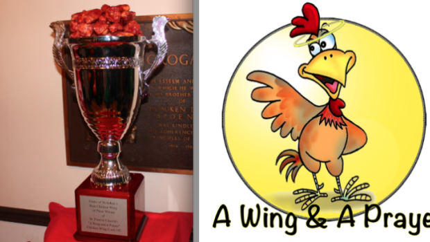 Best Wings in Hoboken: Carpe Diem Seizes the St. Francis Church “A Wing and a Prayer” Trophy for Second Year in a Row