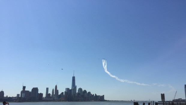 USAF Thunderbirds Take to the Skies Over Hoboken | PHOTO GALLERY