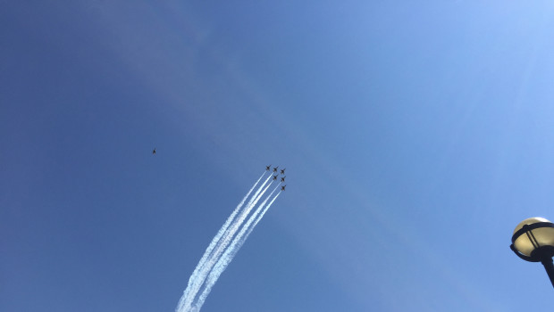 USAF Thunderbirds Take to the Skies Over Hoboken | PHOTO GALLERY