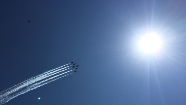 USAF Thunderbirds Take to the Skies Over Hoboken | PHOTO GALLERY
