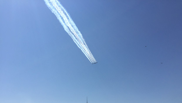 USAF Thunderbirds Take to the Skies Over Hoboken | PHOTO GALLERY