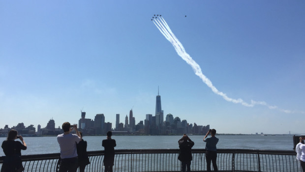 USAF Thunderbirds Take to the Skies Over Hoboken | PHOTO GALLERY