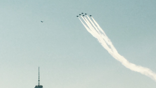 USAF Thunderbirds Take to the Skies Over Hoboken | PHOTO GALLERY