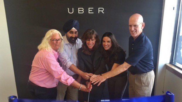 Uber Command Post Established in Hoboken