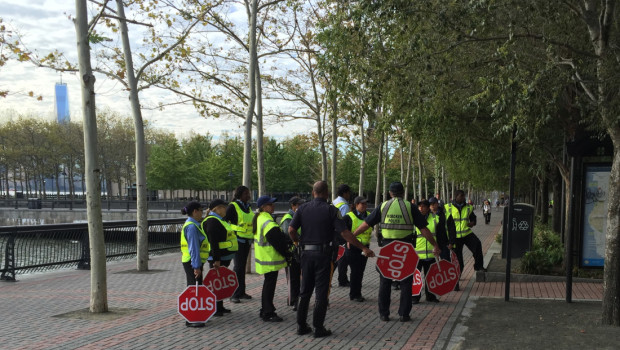 STOP. COLLABORATE. LISTEN. — Hoboken Crossing Guards Meet Up for Training