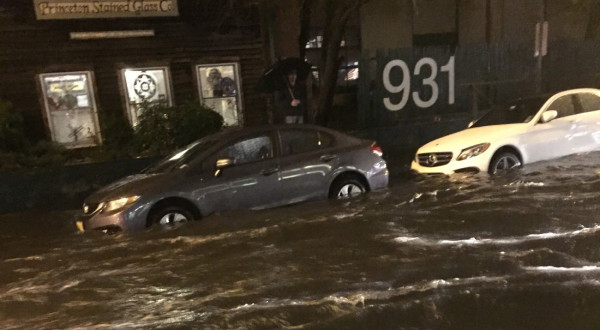 HOLIDAY HOBOKEN FLOODING: Last-Minute Shoppers Get Sewage in Their Stocking