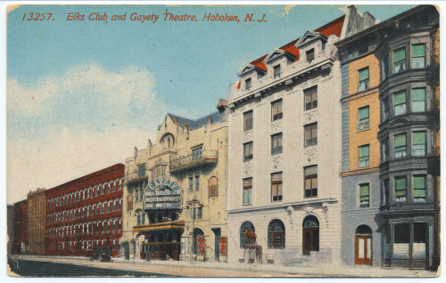 The Gayety, at 1013-19 Washington (now the Hoboken Elks)