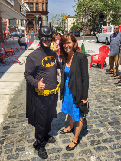 Batman Approved. (City of Hoboken Photo)