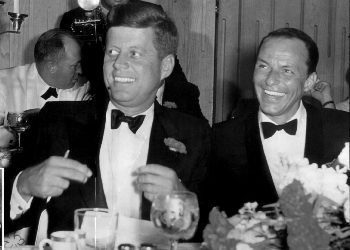 John F. Kennedy and Frank Sinatra