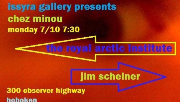 LIVE MUSIC: The Royal Arctic Institute and Jim Scheiner — TONIGHT @ Issyra Gallery, Neumann Leathers Building