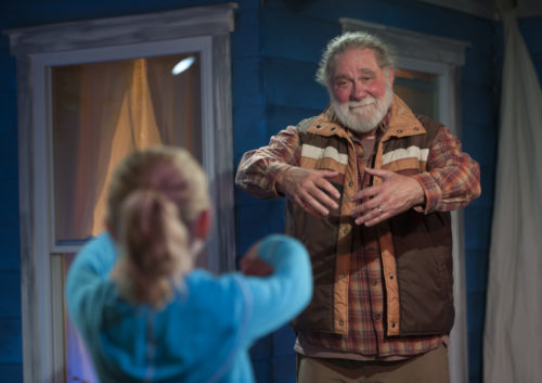 Matilda Lawler and Richard Masur star in The Net Will Appear at Mile Square Theatre. Photo by Joe Epstein/JoeEpsteinPhotography.com