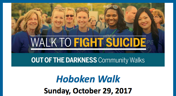 OUT OF THE DARKNESS: Walk to Prevent Suicide — SUNDAY, OCTOBER 29 @ STEVENS