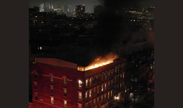 Late-Night Two-Alarm Fire on Hoboken’s Observer Highway