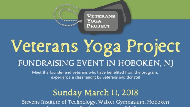 Veterans Yoga Project Fundraiser — Sunday, March 11th at Stevens
