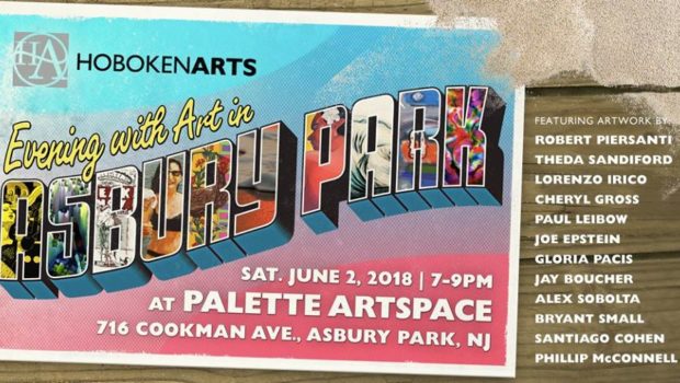HobokenArts “Art in Asbury Park” Exhibit Opens Saturday, June 2 at Palette Artspace