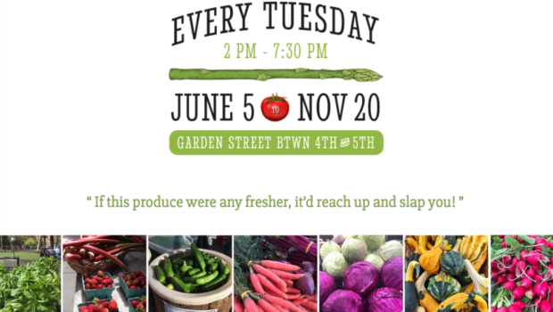 HOBOKEN FARMERS’ MARKET: Church Sq. Park | Tuesdays from 2:00-7:30, June 5th-November 20th