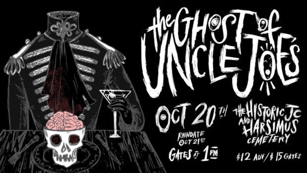 SHAKE THEM BONES: The Ghost of Uncle Joe’s Show Brings Harsimus Cemetery to Life With a Full Day of Live Music—SATURDAY, OCTOBER 20