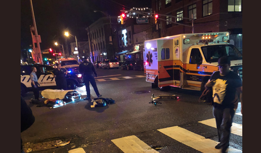 Hoboken Scooter Rider Hospitalized After Collision With Vehicle On 14th & Hudson